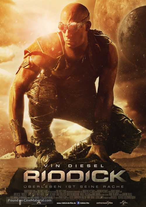 Riddick - German Movie Poster
