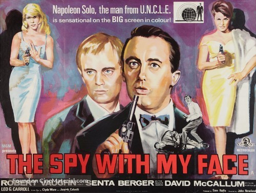 The Spy with My Face - British Movie Poster