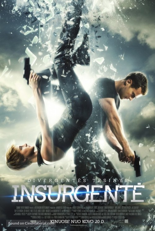 Insurgent - Lithuanian Movie Poster