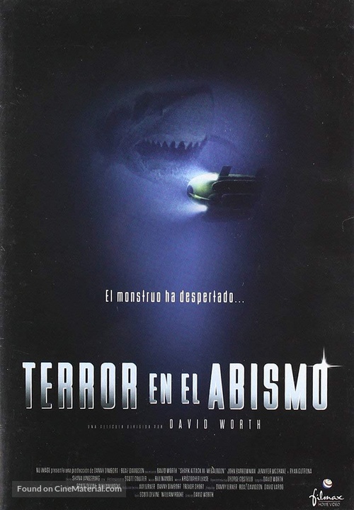 Shark Attack 3: Megalodon - Spanish DVD movie cover