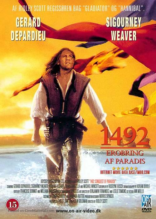 1492: Conquest of Paradise - Danish DVD movie cover