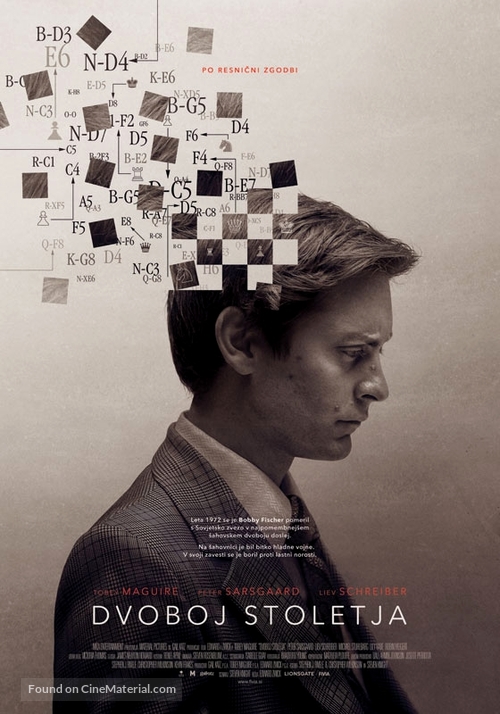 Pawn Sacrifice - Slovenian Movie Poster