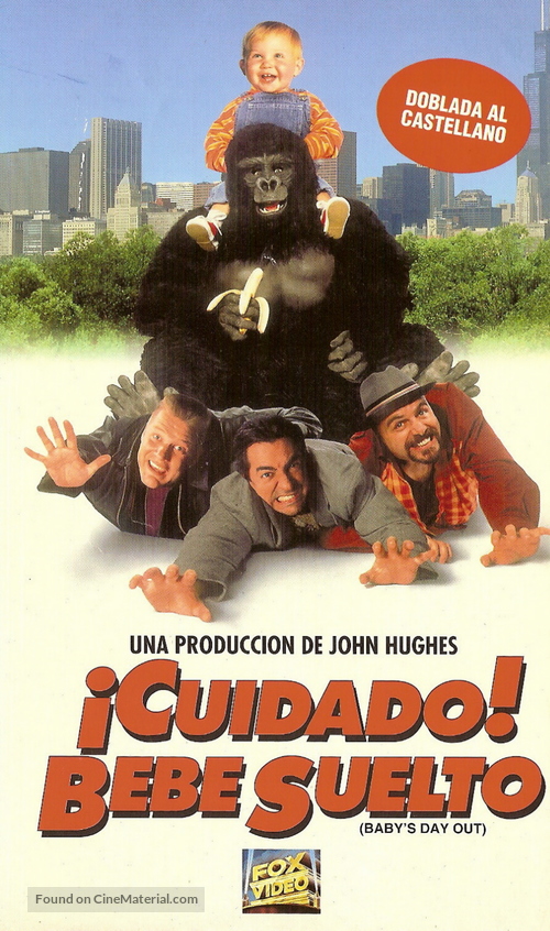 Baby&#039;s Day Out - Argentinian VHS movie cover