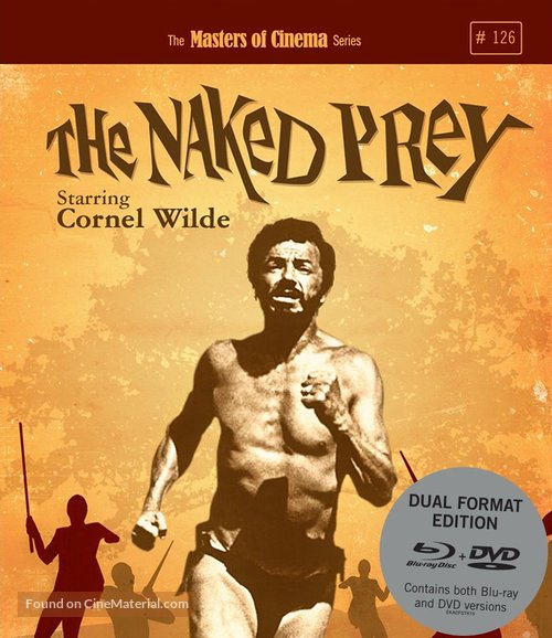 The Naked Prey - British Blu-Ray movie cover