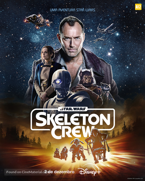 &quot;Skeleton Crew&quot; - Brazilian Movie Poster