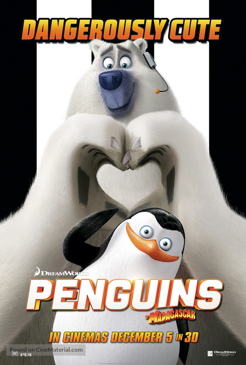 Penguins of Madagascar - British Movie Poster