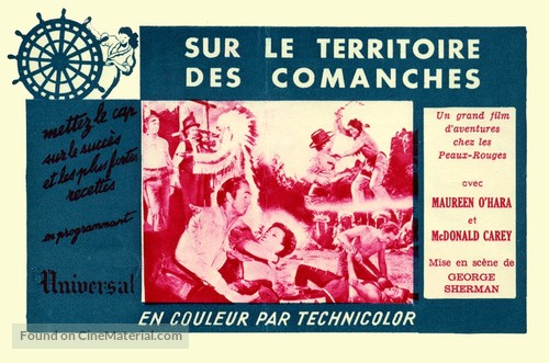 Comanche Territory - French poster