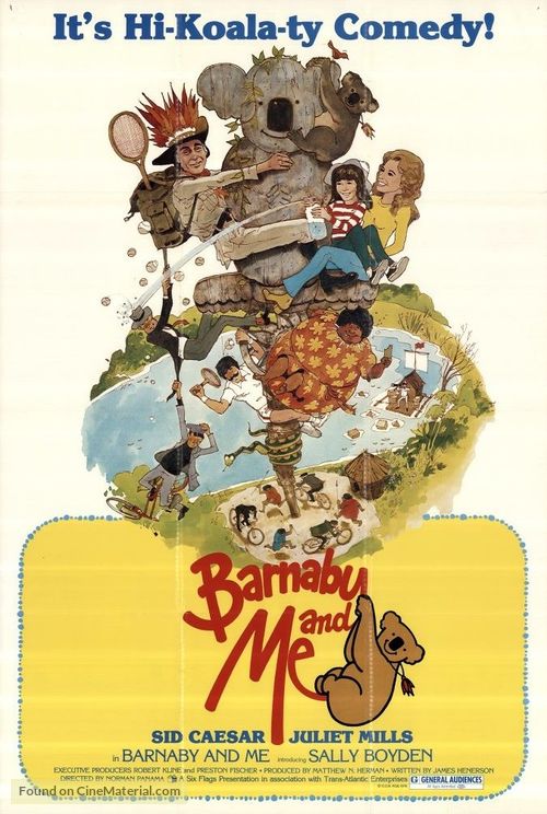 Barnaby and Me - Australian Movie Poster