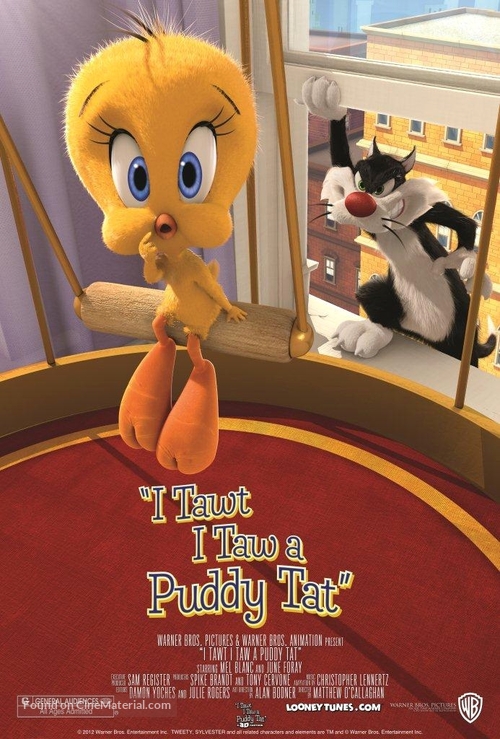 I Tawt I Taw a Puddy Tat - Movie Poster