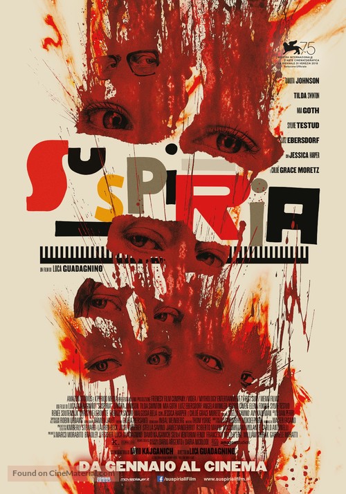 Suspiria - Italian Movie Poster