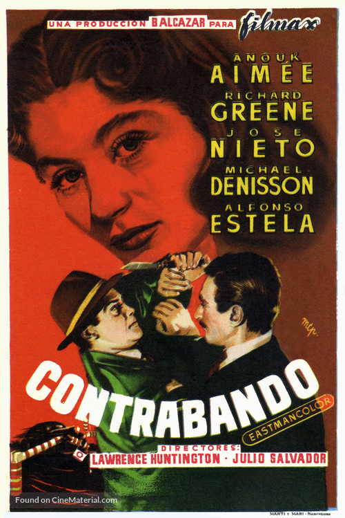Contraband Spain - Spanish Movie Poster