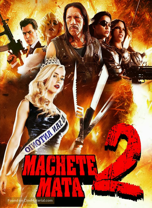 Machete Kills - Chilean Movie Cover