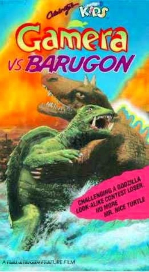 Daikaij&ucirc; kett&ocirc;: Gamera tai Barugon - Movie Cover