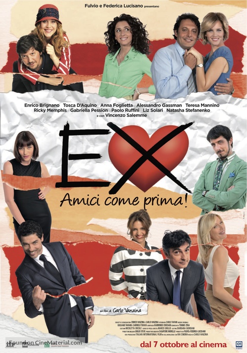 Ex: Amici come prima! - Italian Movie Poster