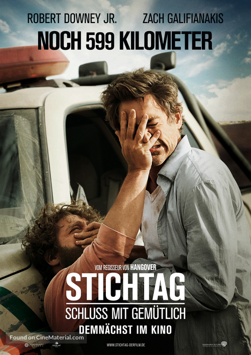 Due Date - German Movie Poster