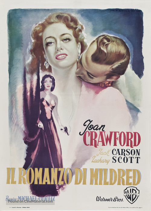Mildred Pierce - Italian Movie Poster