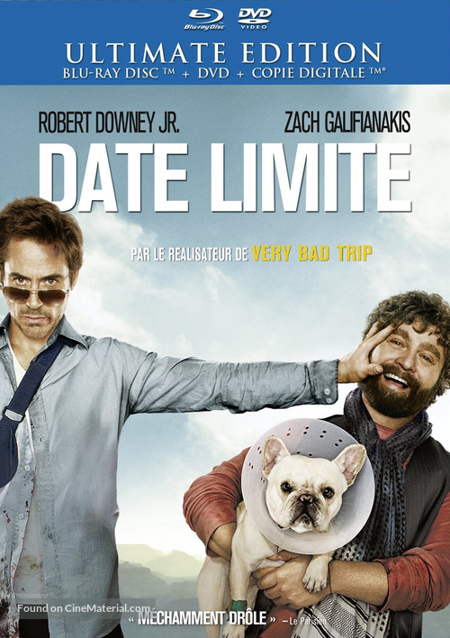 Due Date - French DVD movie cover