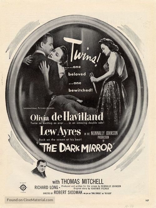 The Dark Mirror - poster