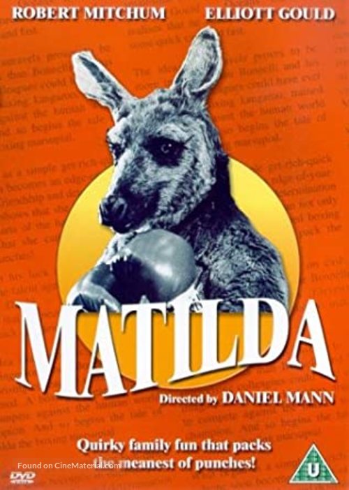 Matilda - British DVD movie cover