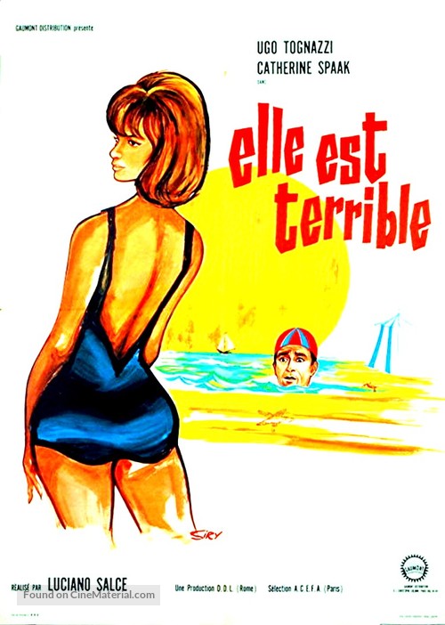 La voglia matta - French Movie Poster