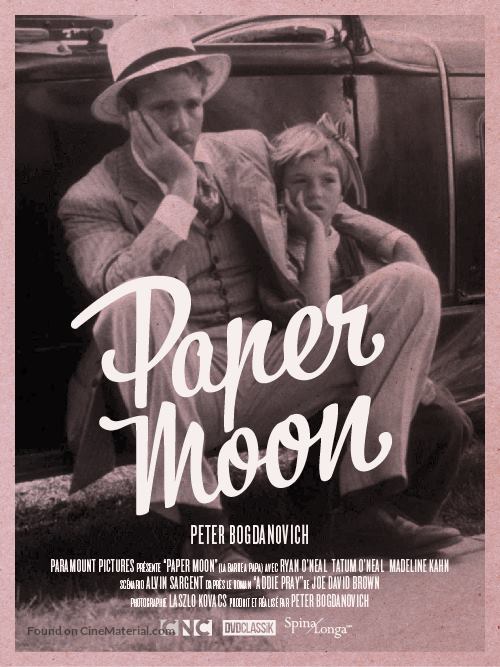 Paper Moon - French Movie Poster