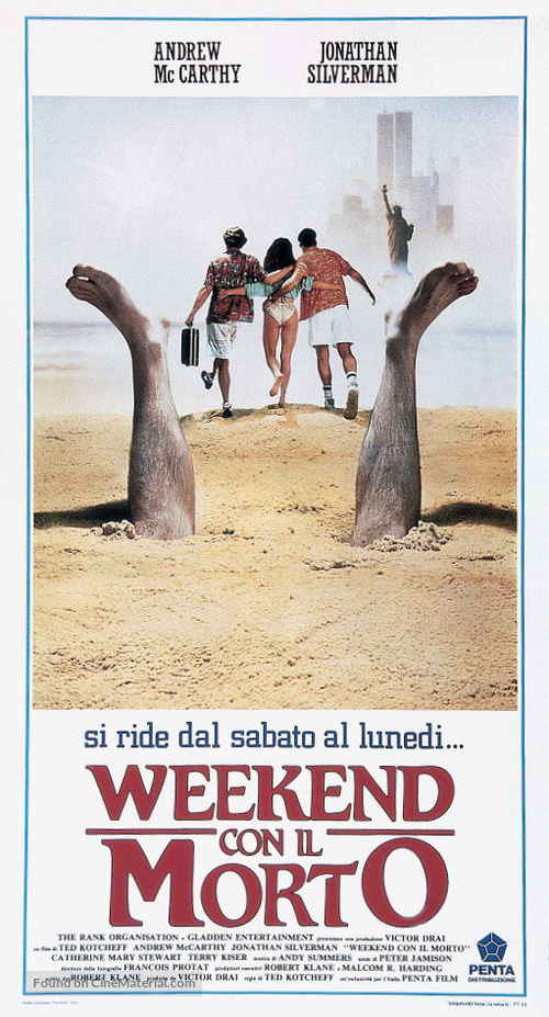 Weekend at Bernie&#039;s - Italian Movie Poster