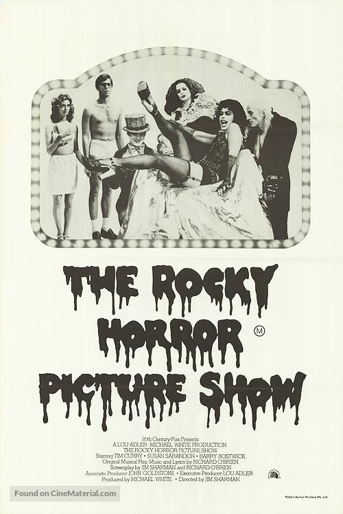 The Rocky Horror Picture Show - Australian Movie Poster
