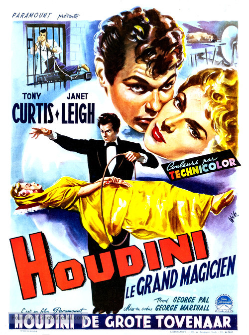 Houdini - Belgian Movie Poster