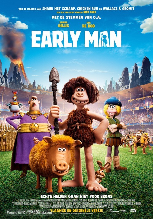 Early Man - Belgian Movie Poster