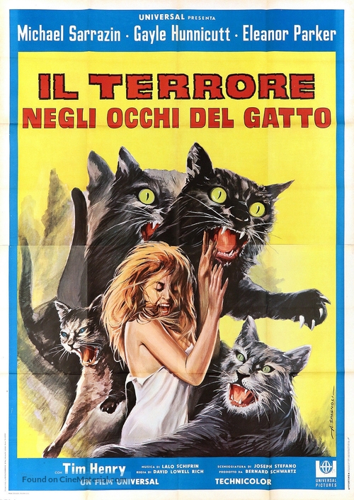 Eye of the Cat - Italian Movie Poster