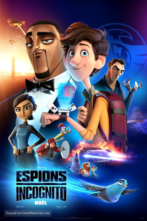 Spies in Disguise - Canadian Movie Poster