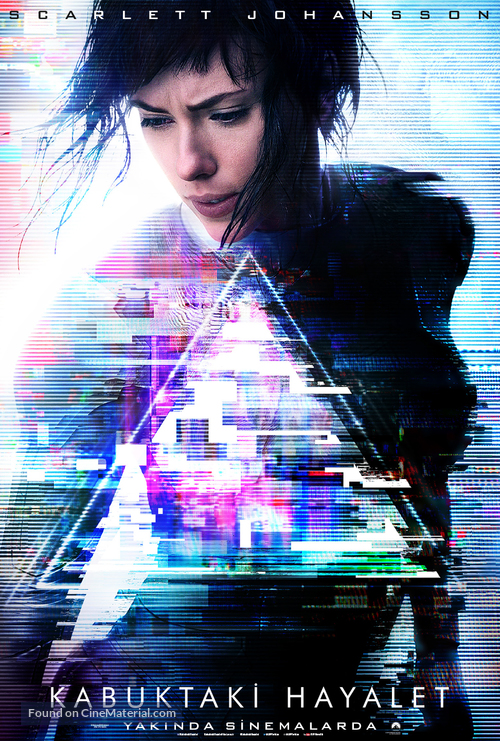 Ghost in the Shell - Turkish Movie Poster