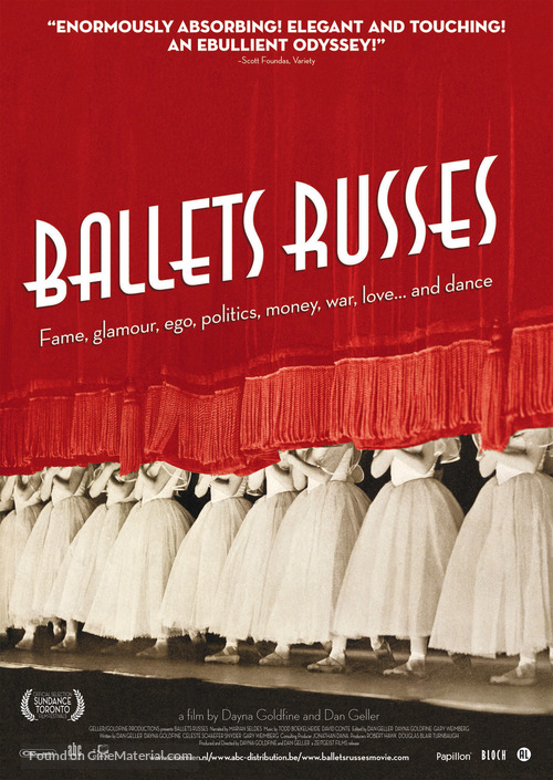 Ballets russes - Dutch Movie Poster