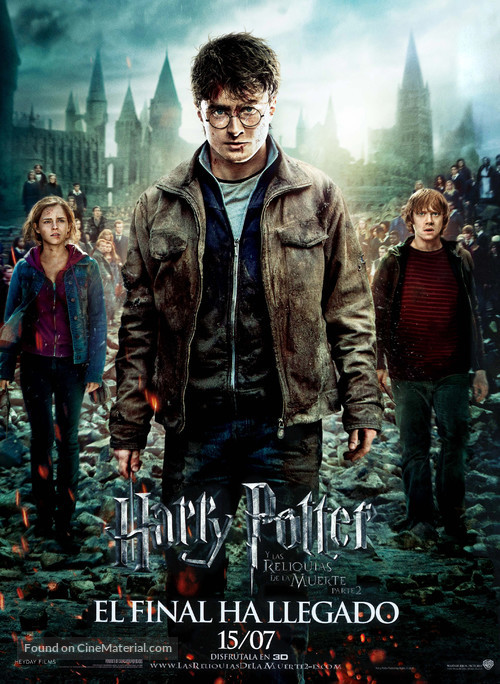 Harry Potter and the Deathly Hallows - Part 2 - Spanish Movie Poster