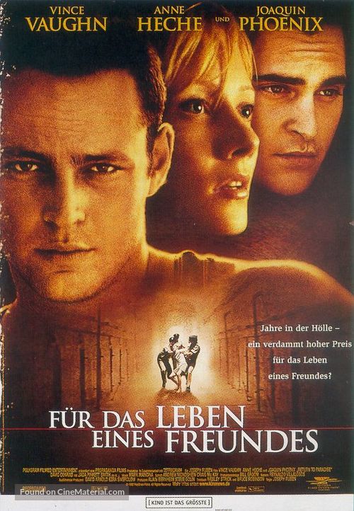 Return to Paradise - German Movie Poster