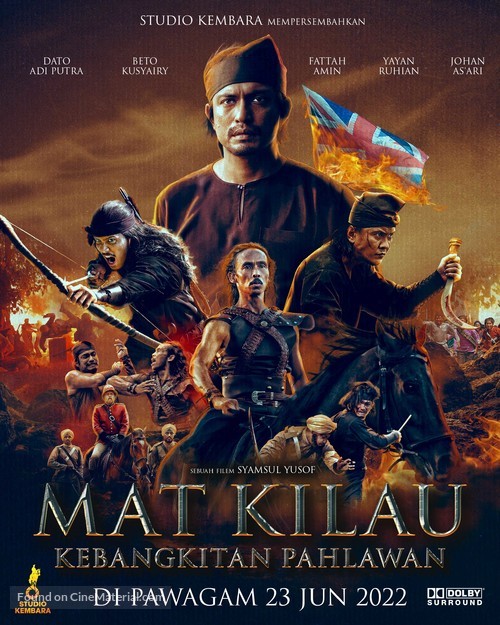 Mat Kilau - Malaysian Movie Poster