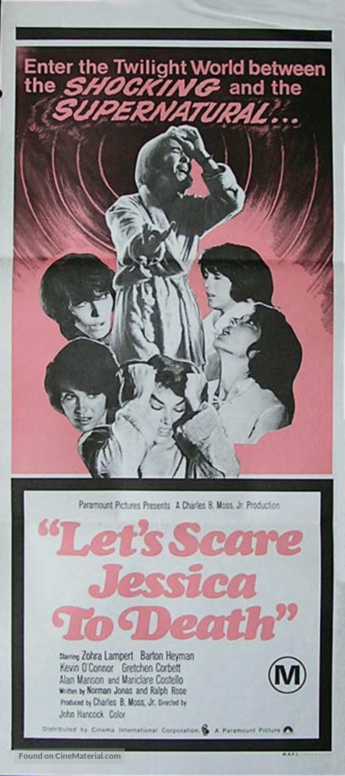 Let&#039;s Scare Jessica to Death - Australian Movie Poster