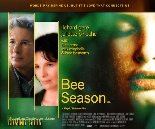 Bee Season - British Movie Poster