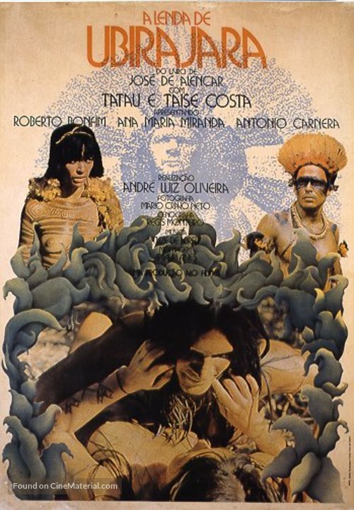 A Lenda de Ubirajara - Brazilian Movie Poster