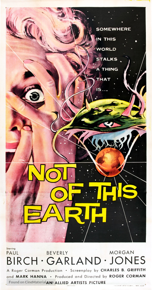 Not of This Earth - Movie Poster