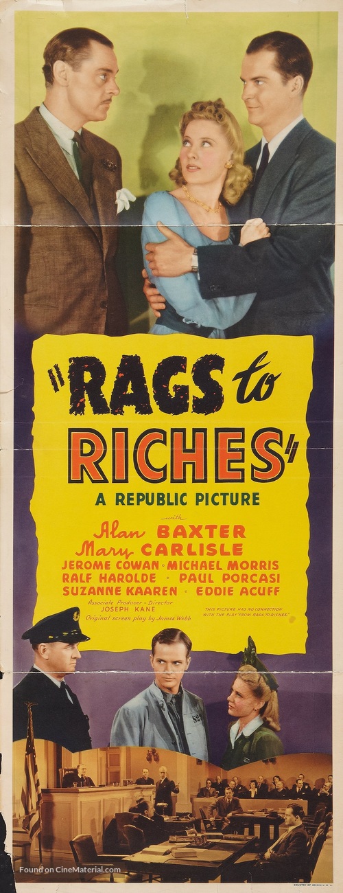 Rags to Riches - Movie Poster