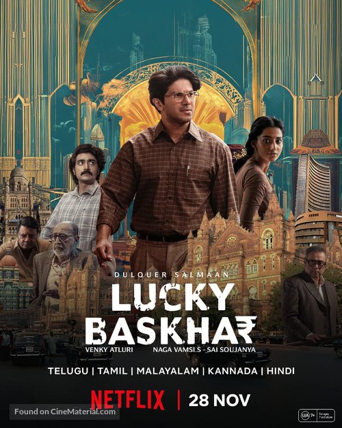 Lucky Baskhar - Indian Movie Poster