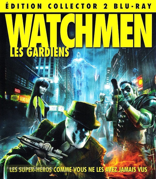 Watchmen - French Blu-Ray movie cover