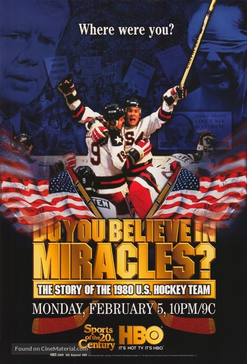 Do You Believe in Miracles? The Story of the 1980 U.S. Hockey Team - Movie Poster