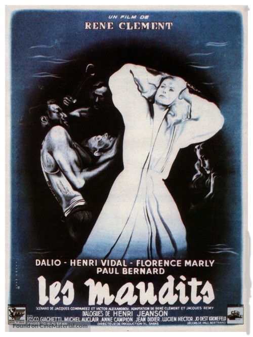 Les maudits - French Movie Poster