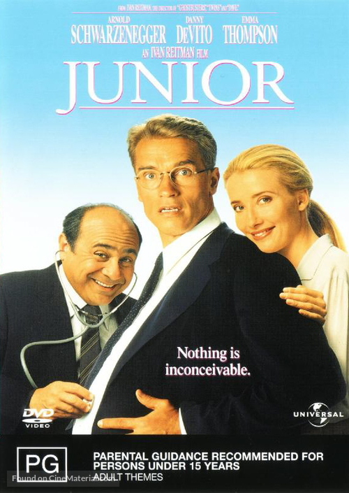 Junior - Australian DVD movie cover