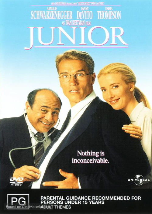 Junior - Australian DVD movie cover