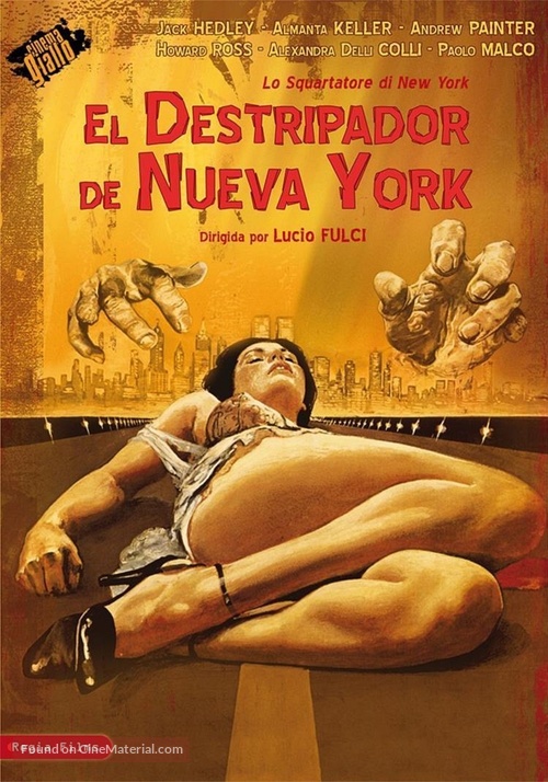 Lo squartatore di New York - Spanish DVD movie cover