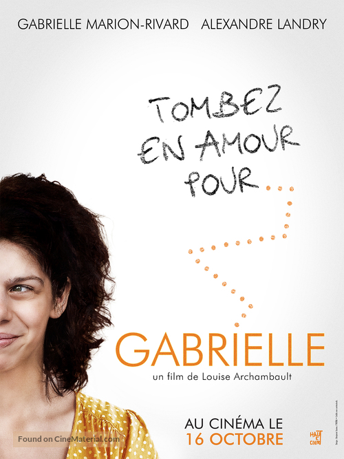 Gabrielle - French Movie Poster