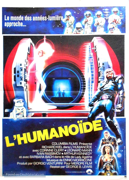 L&#039;umanoide - French Movie Poster